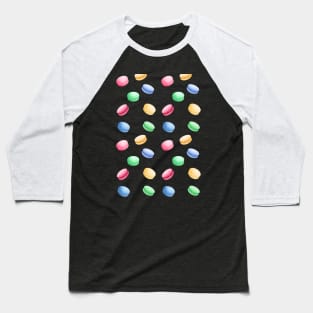 Macaroon pattern Baseball T-Shirt